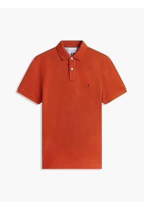 Polo Naranja 1985 De Corte Regular Tommy Hilfiger