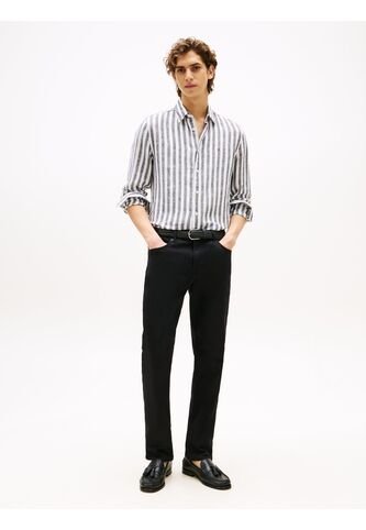 Jeans Negro Denton De Color Negro Tommy Hilfiger Tommy Hilfiger