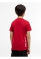 Camiseta Roja Manga Corta Con Logo Gráfico Estampado En El Lateral Tommy Hilfiger de Tommy Hilfiger