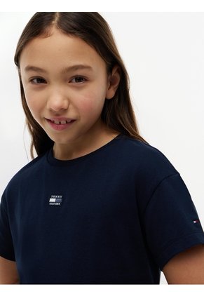 Camiseta Multicolor De Corte Amplio Con Logo Tonal Tommy Hilfiger