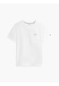 Camiseta Blanca De Punto Con Logo Tommy Hilfiger de Tommy Hilfiger
