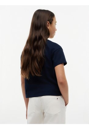 Camiseta Multicolor De Corte Amplio Con Logo Tonal Tommy Hilfiger