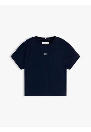 Camiseta Multicolor De Corte Amplio Con Logo Tonal Tommy Hilfiger