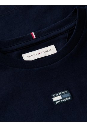 Camiseta Multicolor De Corte Amplio Con Logo Tonal Tommy Hilfiger