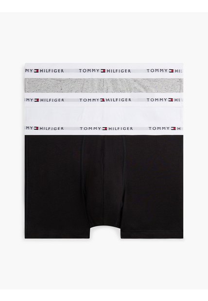Pack Multicolor De 3 Calzoncillos Trunk Signature Tommy Hilfiger