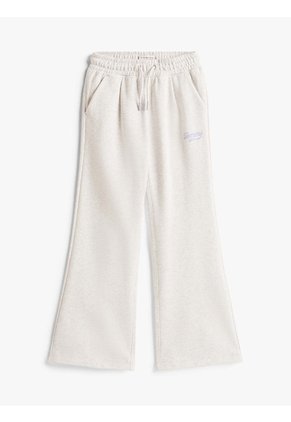 Joggers Gris Varsity Anchos Con Logo Tommy Hilfiger