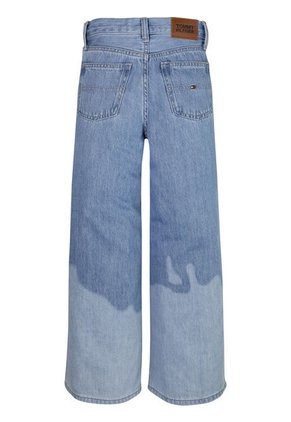 Jeans Acampanados Para Niña Azul Tommy Hilfiger