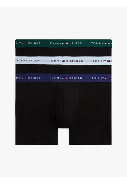 Pack Multicolor De 3 Calzoncillos Bóxer Essential Con Logo Tommy Hilfiger