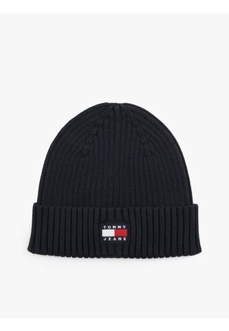 Gorro Azul Heritage De Punto Canal Con Logo Tommy Hilfiger Tommy Hilfiger