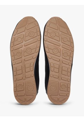 Tenis Negro De Cuero Lorun Icon Tommy Hilfiger