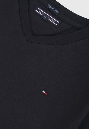 Camiseta Azul Navy Tommy Hilfiger Kids