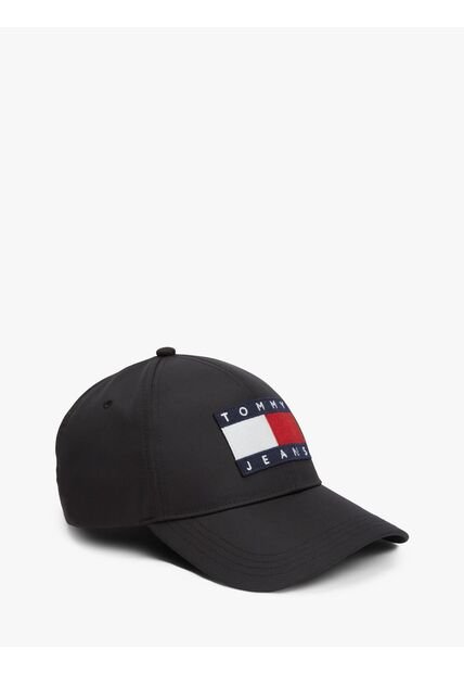 Gorra Negra De Béisbol Archive En Ripstop Con Logo Tommy Hilfiger