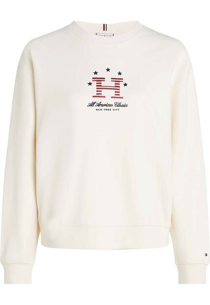 Saco Blanco Con Estampado Gráfico All American Classics  Tommy Hilfiger
