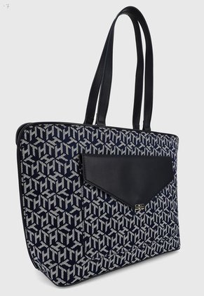 Bolso Azul Navy-Blanco Tommy Hilfiger