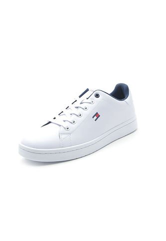 Tenis Blancos Casuales Con Bandera De Tommy Hilfiger Tommy Hilfiger