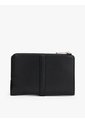Billetera Negra Plegable Con Monograma TH Tommy Hilfiger de Tommy Hilfiger