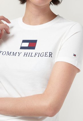 Camiseta Blanco-Azul-Rojo Tommy Hilfiger