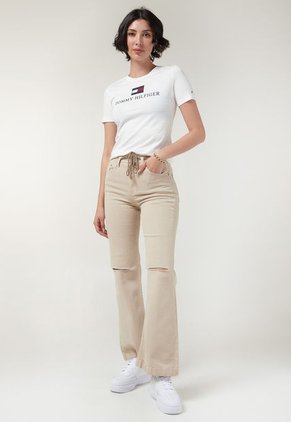 Camiseta Blanco-Azul-Rojo Tommy Hilfiger