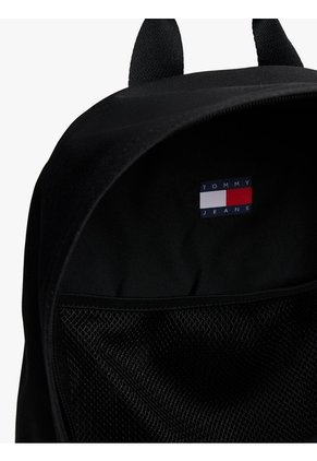 Morral Negro Essential Con Logo Tommy Hilfiger