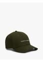 Gorra Verde De Sarga Con Logo Bordado Tommy Hilfiger de Tommy Hilfiger