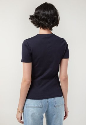 Camiseta Azul Navy-Blanco Tommy Hilfiger