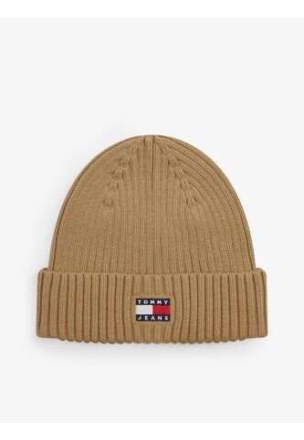Gorro Café Heritage De Punto Canal Con Logo Tommy Hilfiger Tommy Hilfiger