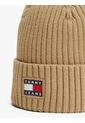 Gorro Café Heritage De Punto Canal Con Logo Tommy Hilfiger de Tommy Hilfiger