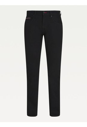 Jeans Negro Denton De Corte Recto Tommy Hilfiger