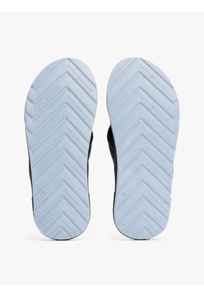 Sandalias Azul Con Logo En La Tira Tommy Hilfiger