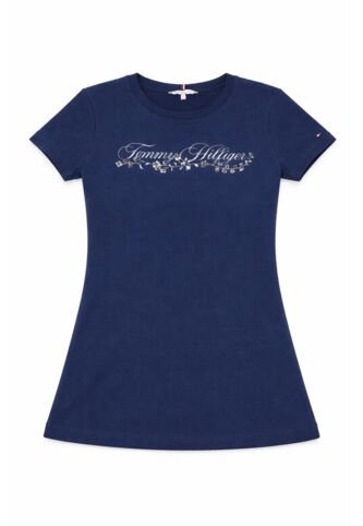 Camiseta Celeste Con Logo Gráfico De Corte Regular Tommy Hilfiger Tommy Hilfiger