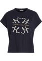 Camiseta De Corte Amplio Con Logo Mujer Azul Tommy Hilfiger de Tommy Hilfiger