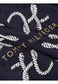 Camiseta De Corte Amplio Con Logo Mujer Azul Tommy Hilfiger de Tommy Hilfiger