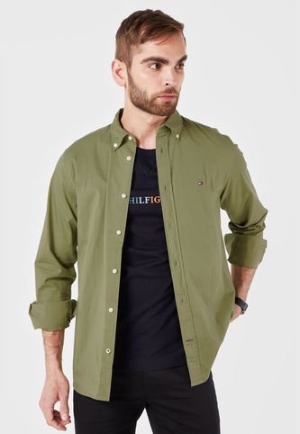 Camisa discount verde oliva