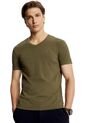 Camiseta Verde Essential En Cuello V Tommy Hilfiger de Tommy Hilfiger