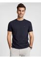 Camiseta Azul Oscuro Slim Fit Esencial Para Hombre Tommy Hilfiger de Tommy Hilfiger