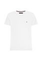 Camiseta Blanca Slim Fit Cuello V Esencial Algodón Tommy Hilfiger de Tommy Hilfiger