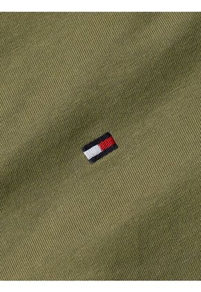 Camiseta Verde Essential En Cuello V Tommy Hilfiger