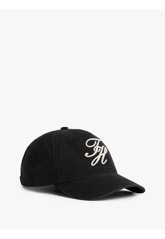 Gorra Negra De Béisbol Con Logo Bordado Tommy Hilfiger Tommy Hilfiger