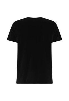 Camiseta Manga Corta Negro Slim Fit Esencial