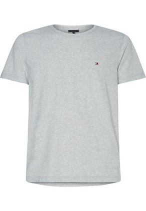 Camiseta Gris Essential Con Logo Tommy Hilfiger