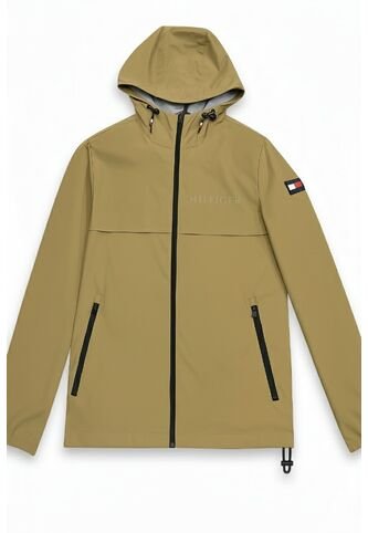Chaqueta Beige Manga Larga Con Cierre De Cremallera Tommy Hilfiger Tommy Hilfiger