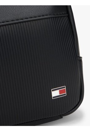 Neceser Negro Con Logo TH Metalizado Tommy Hilfiger