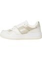 Tenis De Baloncesto Retro Cuero Mujer Blanco Tommy Hilfiger de Tommy Hilfiger