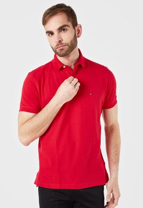 Polo Rojo Tommy Hilfiger