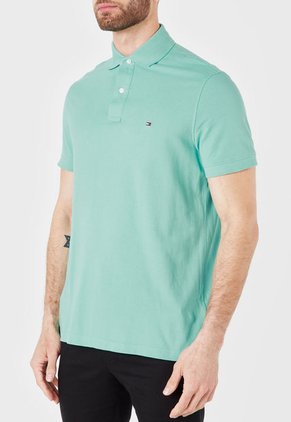 Polo Verde Menta Tommy Hilfiger