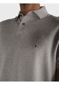 Polo Gris Clasica Para Hombre Tommy Hilfiger de Tommy Hilfiger