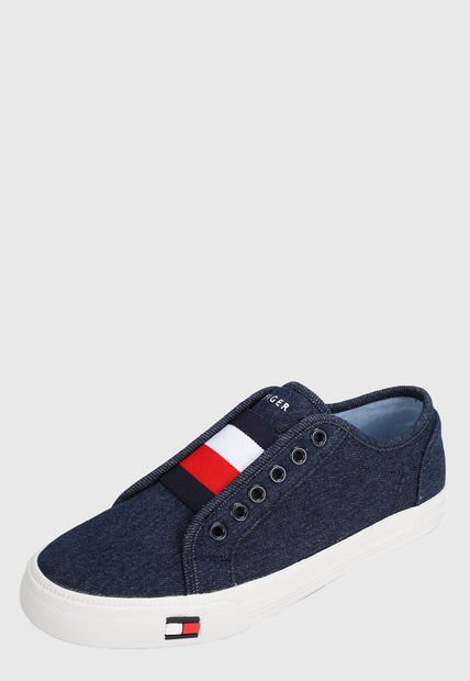 Tenis Azul-Blanco-Rojo Tommy Hilfiger