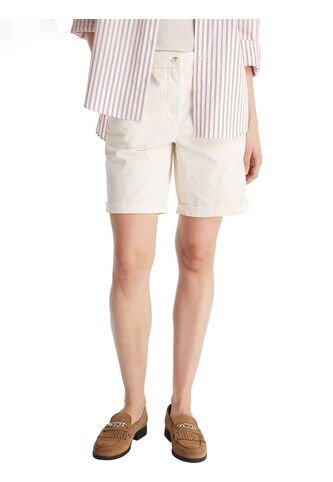Bermudas Blanco De 9 De Corte Slim Tommy Hilfiger Tommy Hilfiger