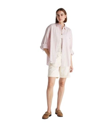 Bermudas Blanco De 9 De Corte Slim Tommy Hilfiger