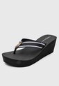 Sandalia Tacón Corrido TOMMY HILFIGER Negro de Tommy Hilfiger